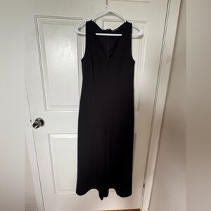 Banana Republic Black V Neck Jumpsuit